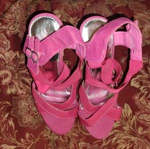 Women stretchy wedges